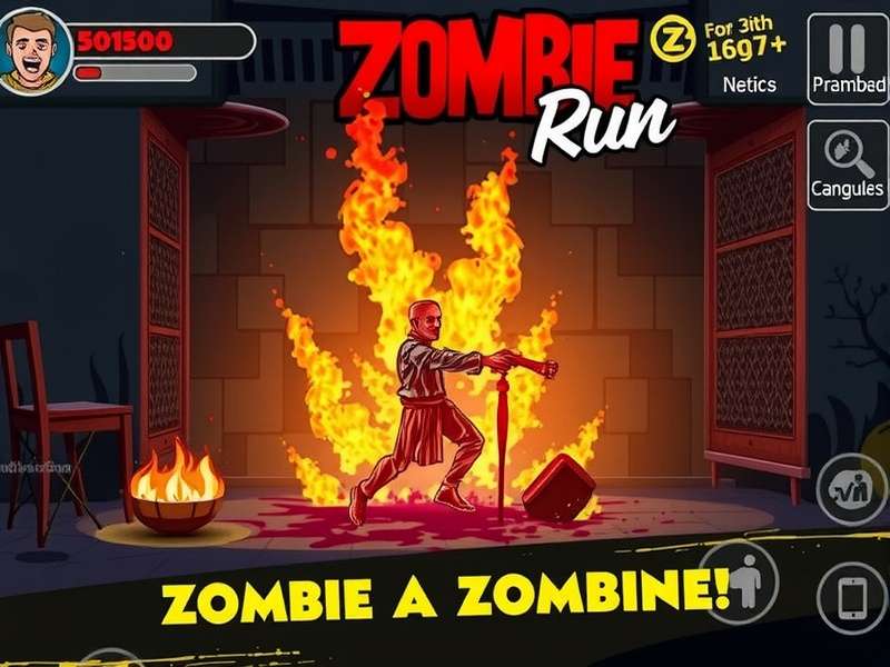 Indian Zombie Run Challenge Gameplay Screenshot
